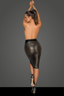 Wetlook lasercut rok