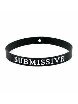 Silicone halsband Submissive