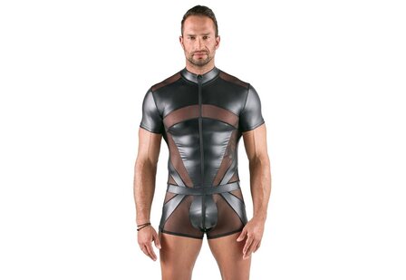 Zwarte heren body