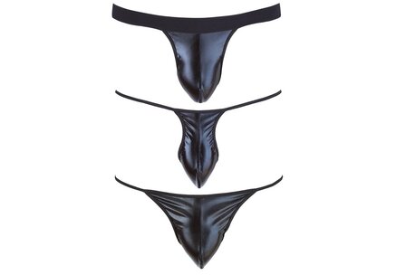 3 wetlook strings