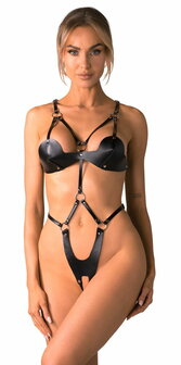 body in gewaagde harness-stijl