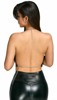 verstelbare halternek-ketting en de achterketting