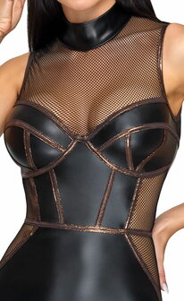 Corset-look accenten in ros&eacute;goud