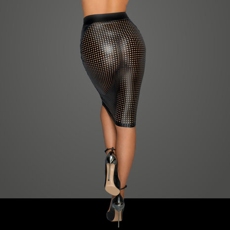 Wetlook lasercut rok