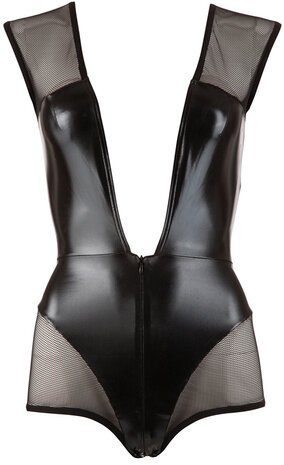 Body van wetlook en netstof