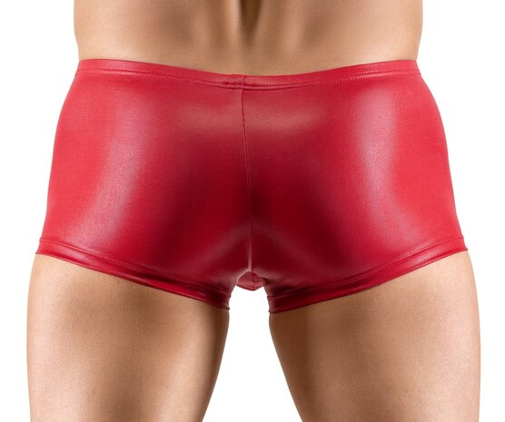 Rood wetlook short