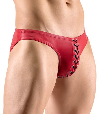 wetlook slip rood