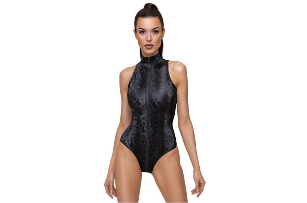 Body in slangenhuid-look