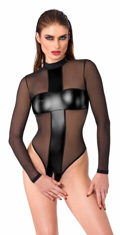 zwarte body van Noir Handmade