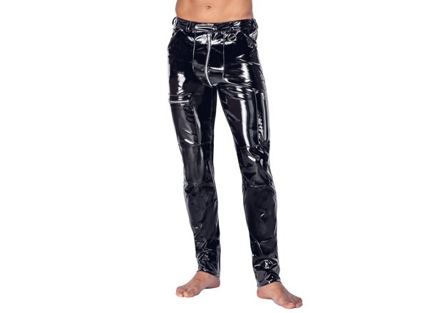 Skinny lakbroek