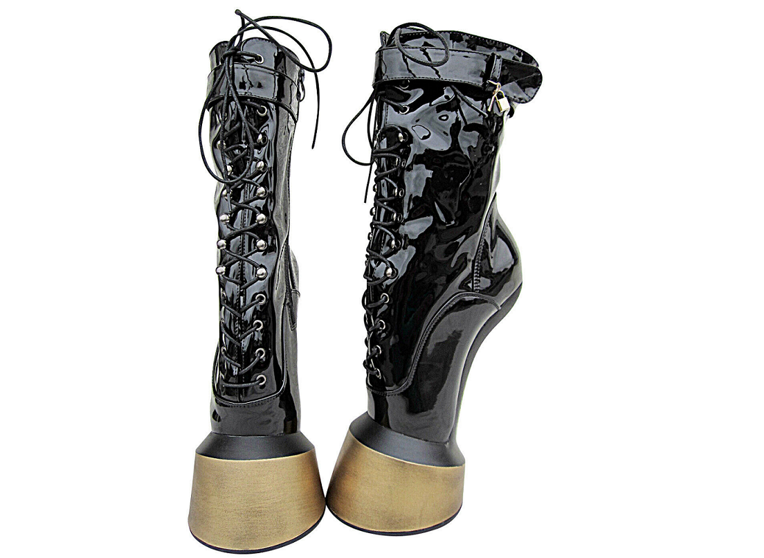 Nieuw: PonyPlay lak laarzen Nieuw: PonyPlay lak laarzen