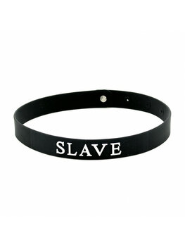 Silicone halsband Slave Silicone halsband Slave