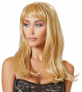 Lange blonde pruik Lange blonde pruik